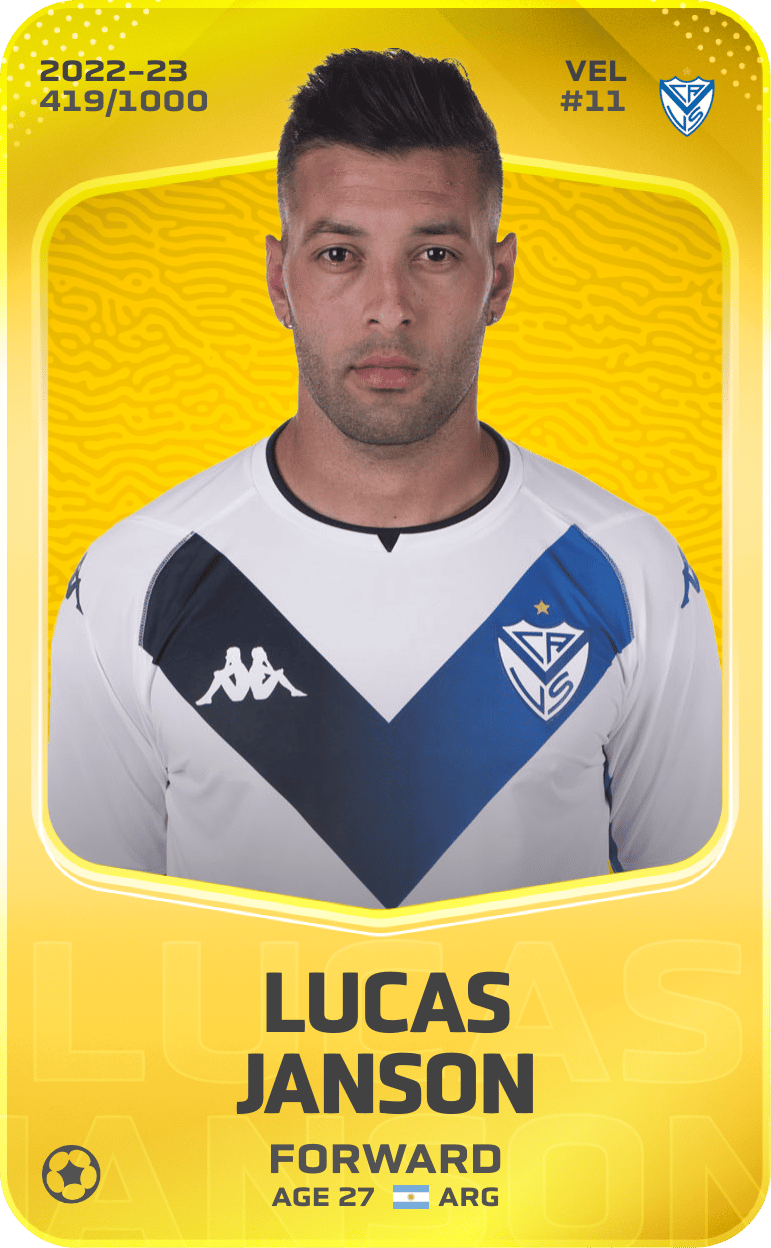 Lucas Janson 2022-23 • Limited 419/1000
