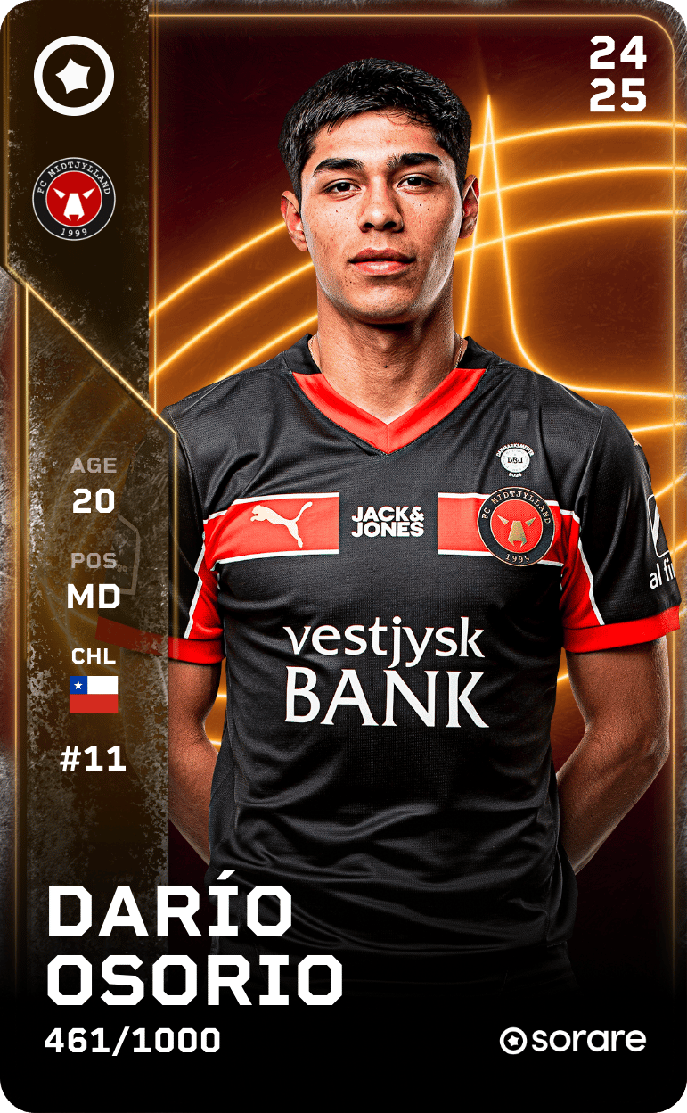 Darío Osorio 2024-25 • Limited 461/1000