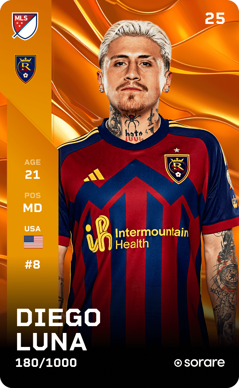 Diego Luna 2025-26 • Limited 180/1000