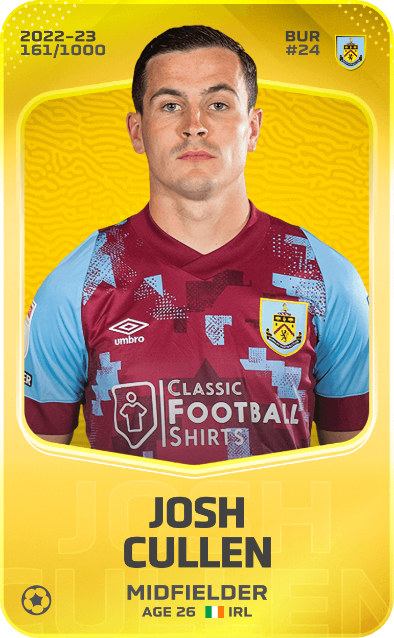 Josh Cullen 2022-23 • Limited 161/1000
