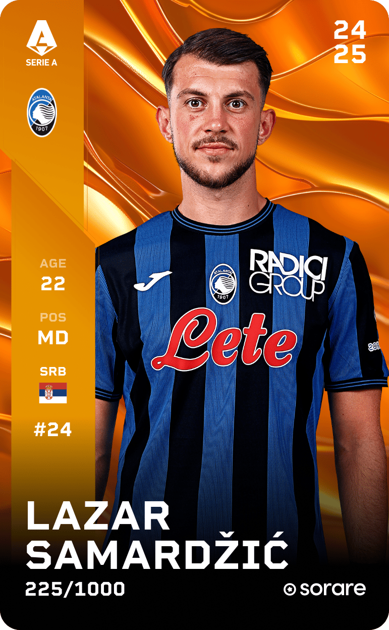 Lazar Samardžić 2024-25 • Limited 225/1000