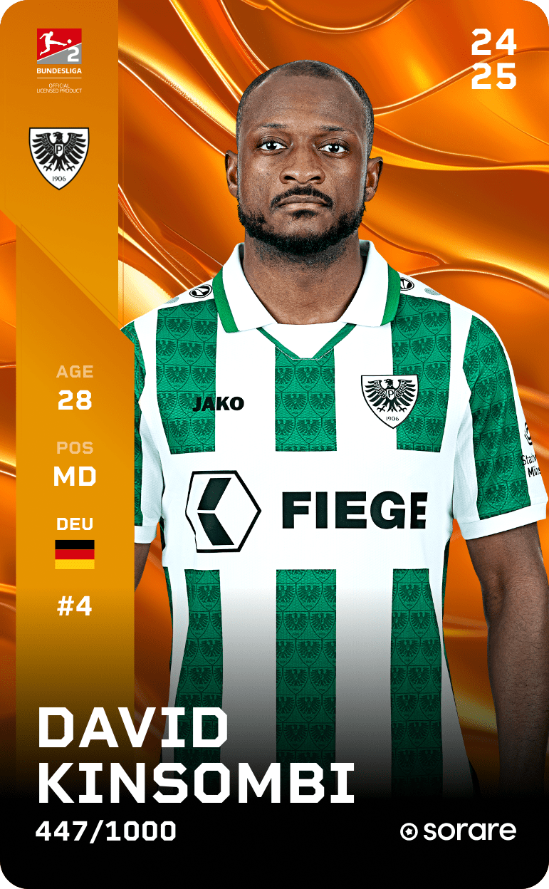 David Kinsombi 2024-25 • Limited 447/1000