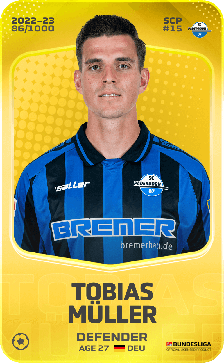 Tobias Müller 2022-23 • Limited 86/1000