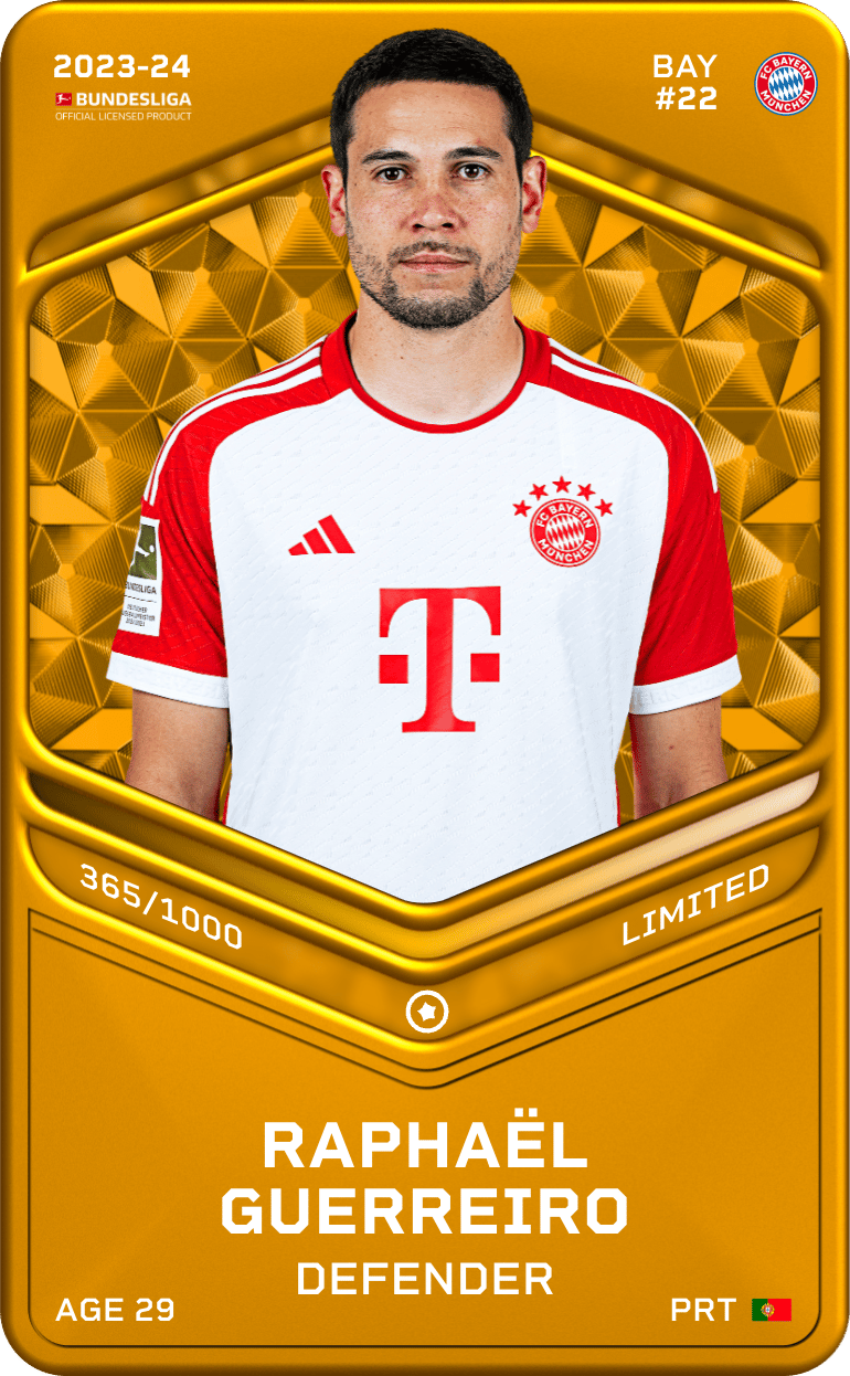 Raphaël Guerreiro 2023-24 • Limited 365/1000
