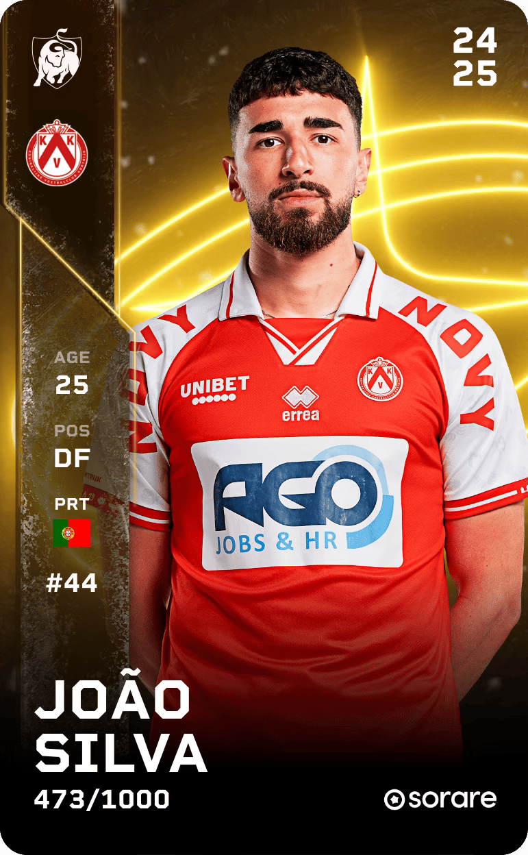 João Silva 2024-25 • Limited 473/1000