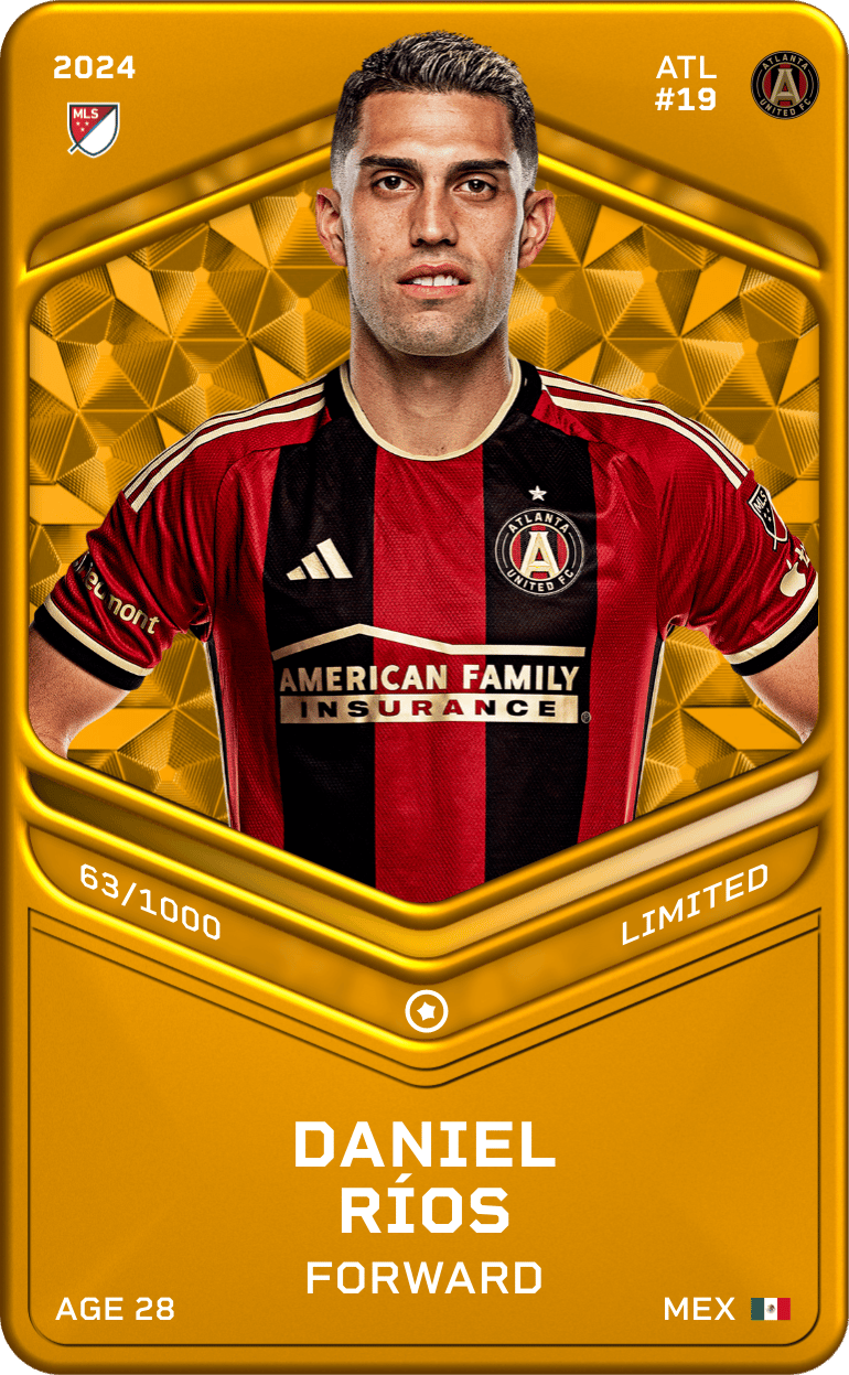 Daniel Ríos 2024-25 • Limited 63/1000