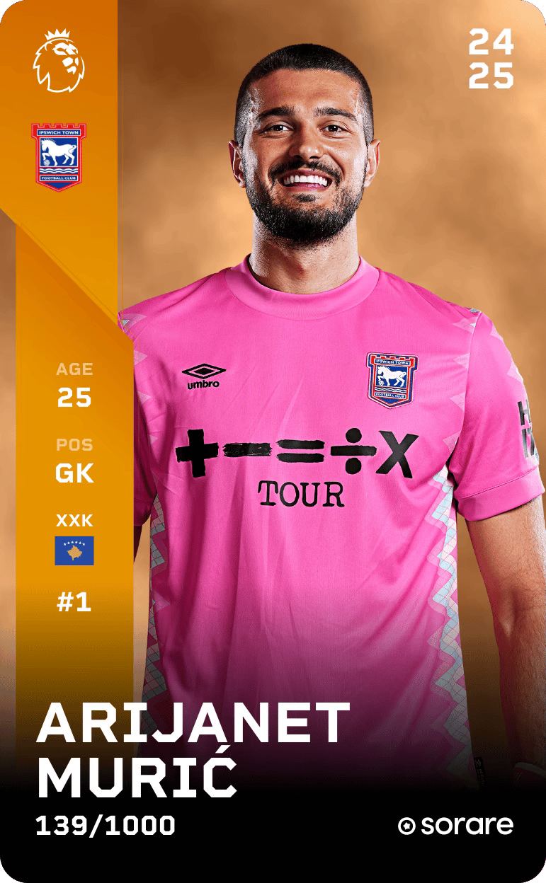 Arijanet Murić 2024-25 • Limited 139/1000