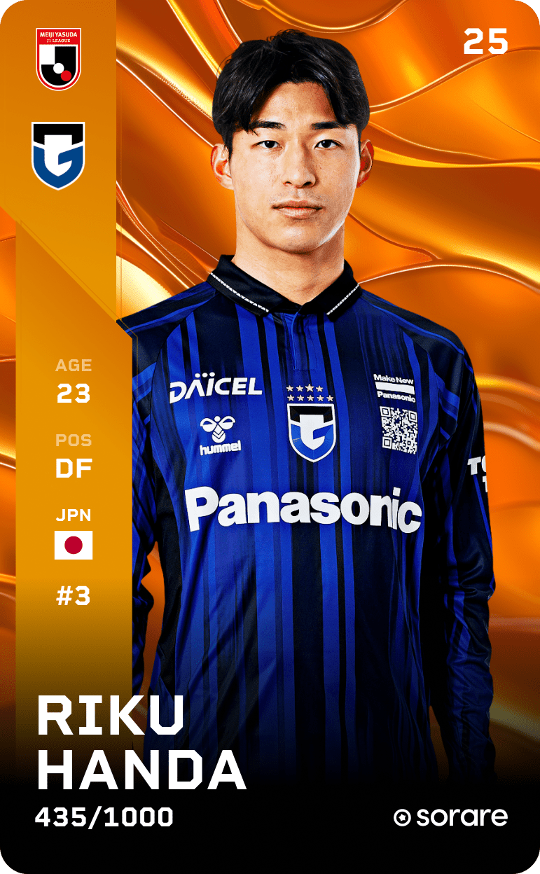 Riku Handa 2025-26 • Limited 435/1000