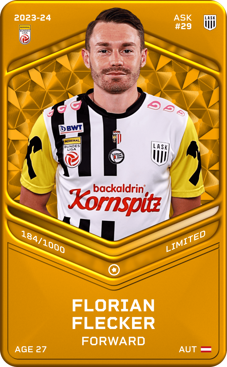 Florian Flecker 2023-24 • Limited 184/1000