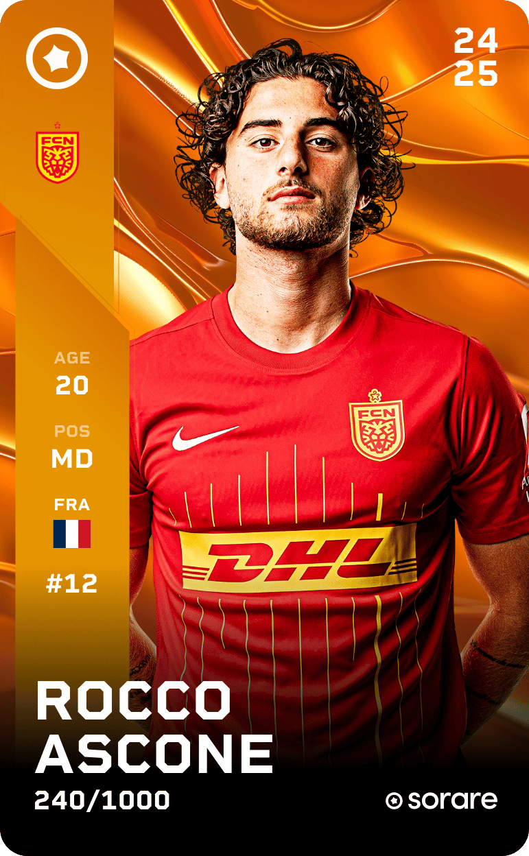 Rocco Ascone 2024-25 • Limited 240/1000