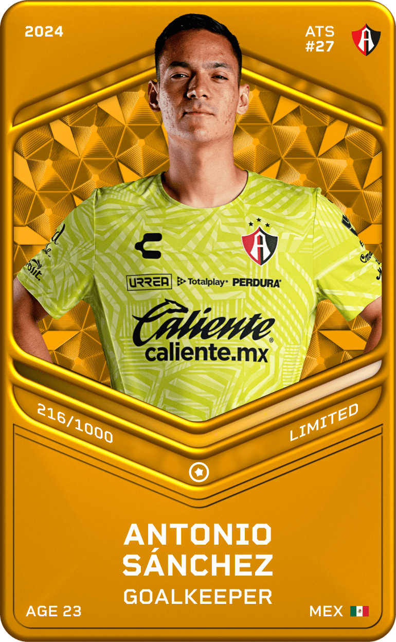 Antonio Sánchez 2024-25 • Limited 216/1000