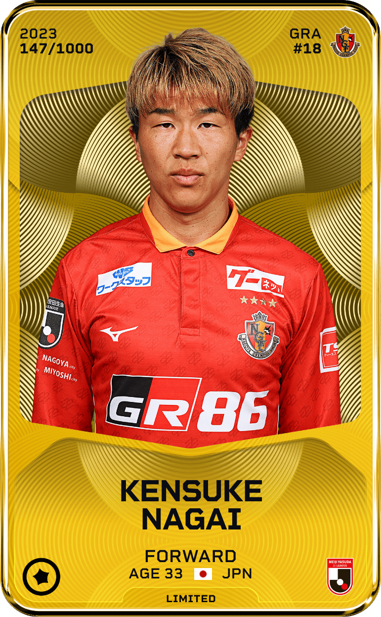 Kensuke Nagai 2023-24 • Limited 147/1000