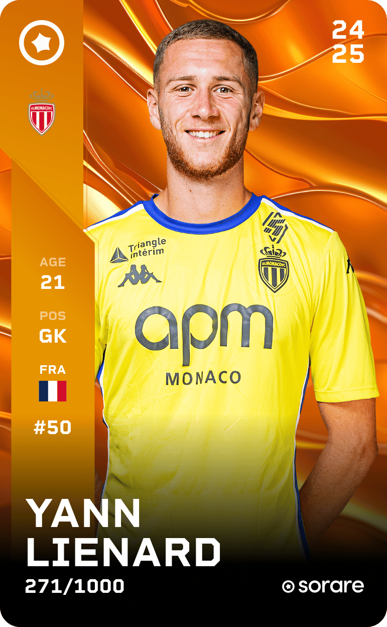 Yann Lienard 2024-25 • Limited 271/1000