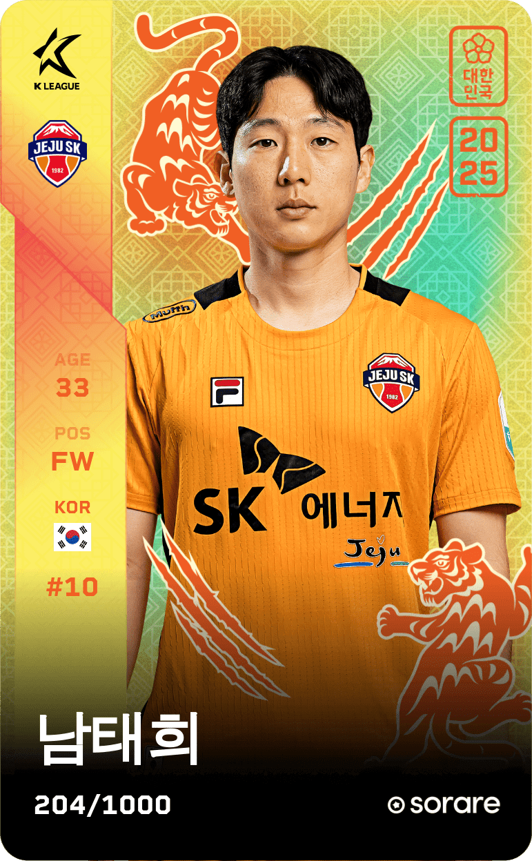 Nam Tae-Hee 2025-26 • Limited 204/1000