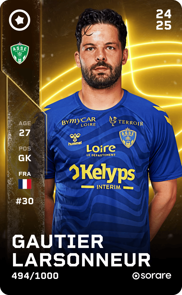 Gautier Larsonneur 2024-25 • Limited 494/1000
