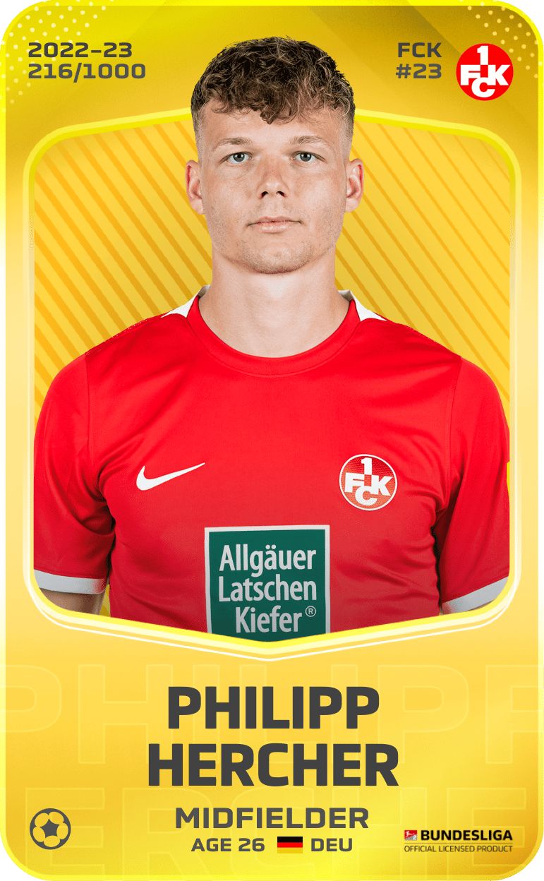 Philipp Hercher 2022-23 • Limited 216/1000