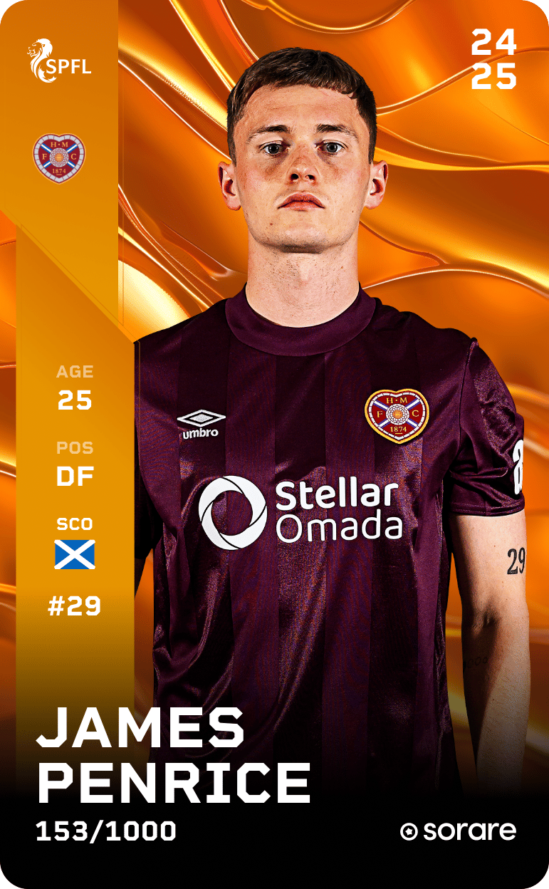 James Penrice 2024-25 • Limited 153/1000
