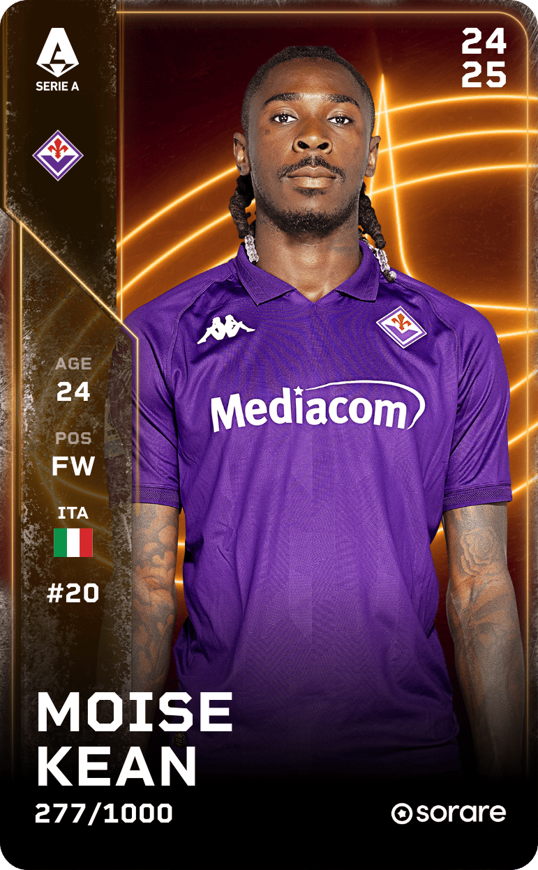 Moise Kean 2024-25 • Limited 277/1000