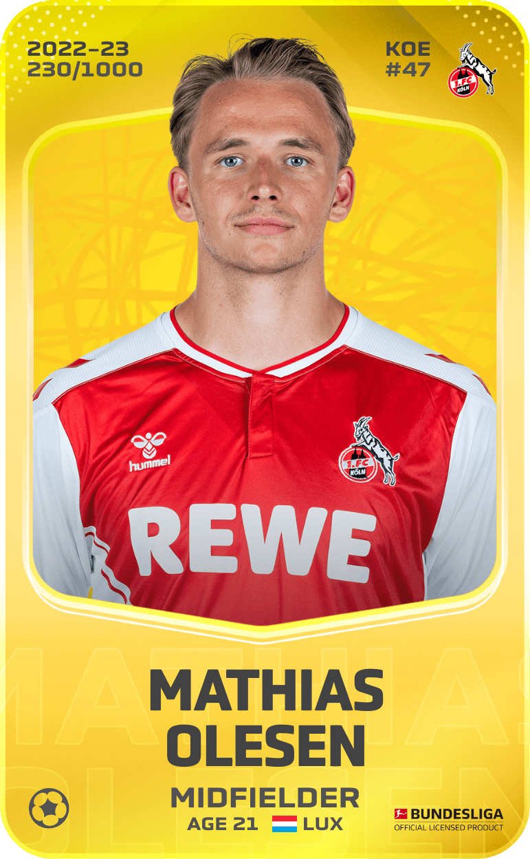 Mathias Olesen 2022-23 • Limited 230/1000