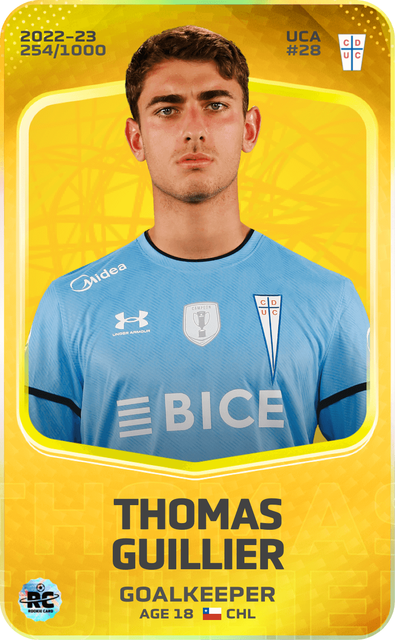 Thomas Guillier 2022-23 • Limited 254/1000