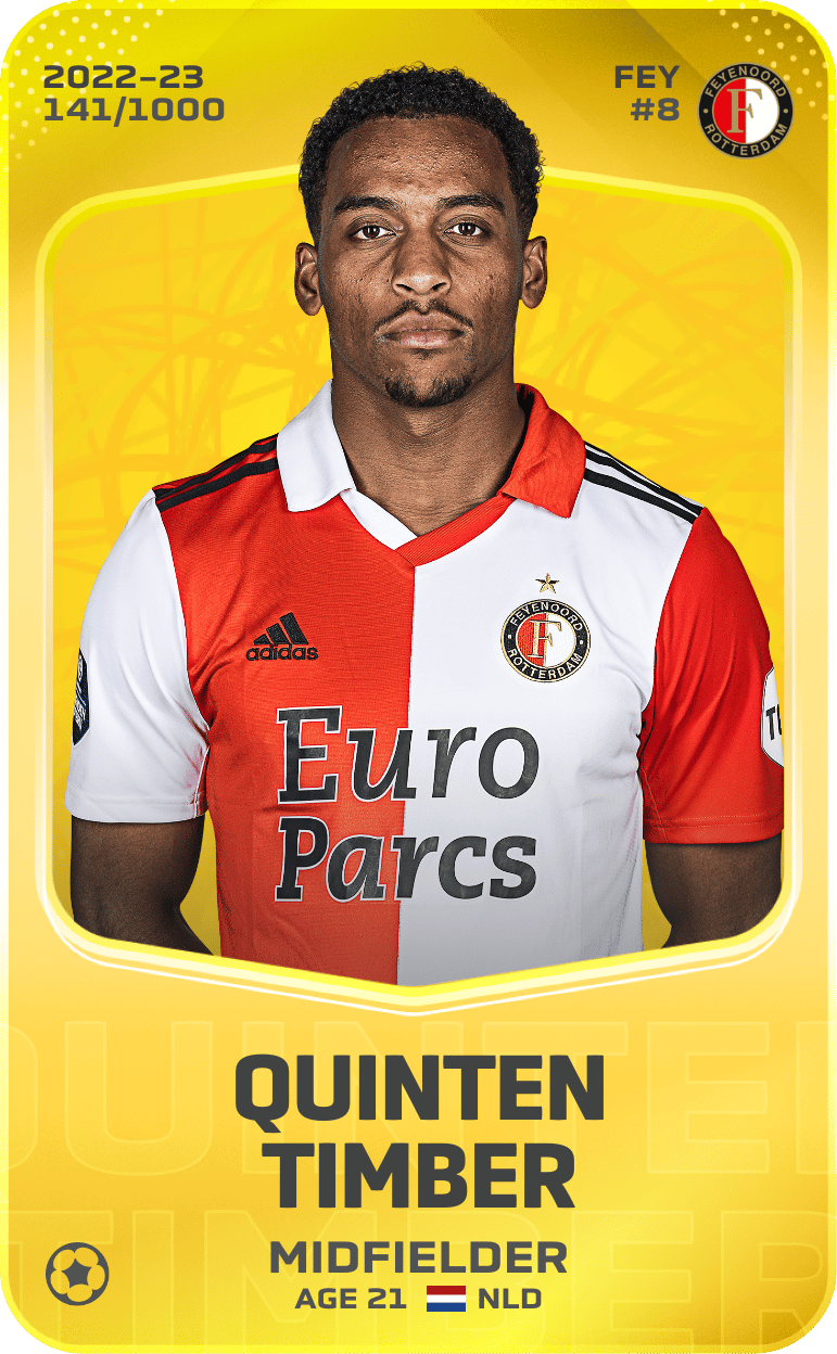 Quinten Timber 2022-23 • Limited 141/1000