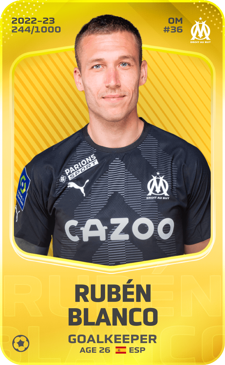 Rubén Blanco 2022-23 • Limited 244/1000