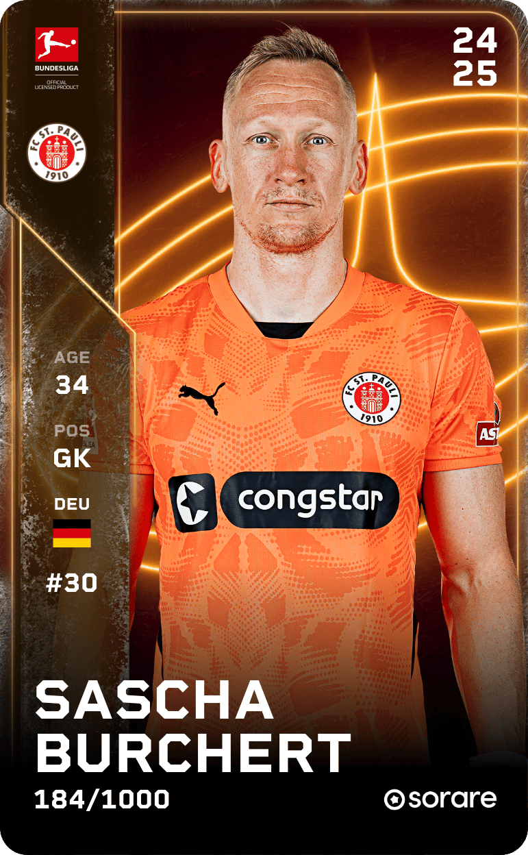Sascha Burchert 2024-25 • Limited 184/1000