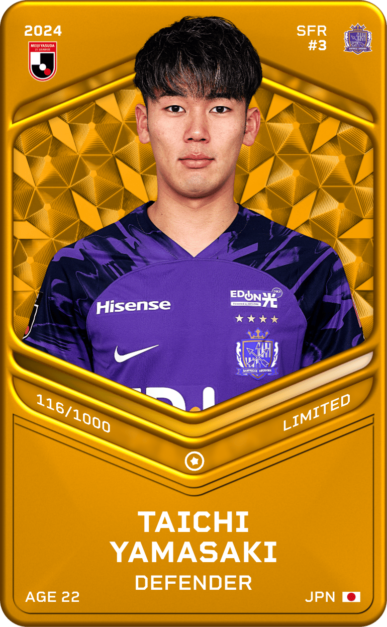 Taichi Yamasaki 2024-25 • Limited 116/1000