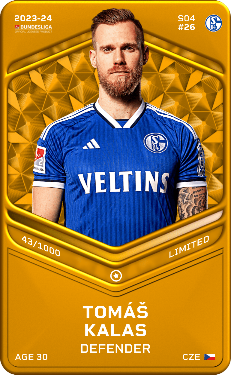 Tomáš Kalas 2023-24 • Limited 43/1000