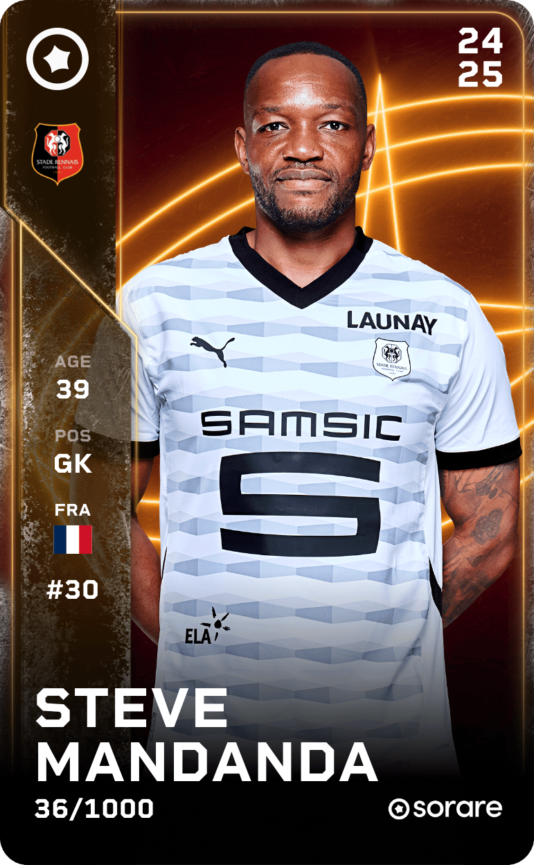 Steve Mandanda 2024-25 • Limited 36/1000