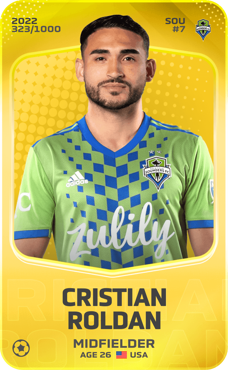 Cristian Roldan 2022-23 • Limited 323/1000
