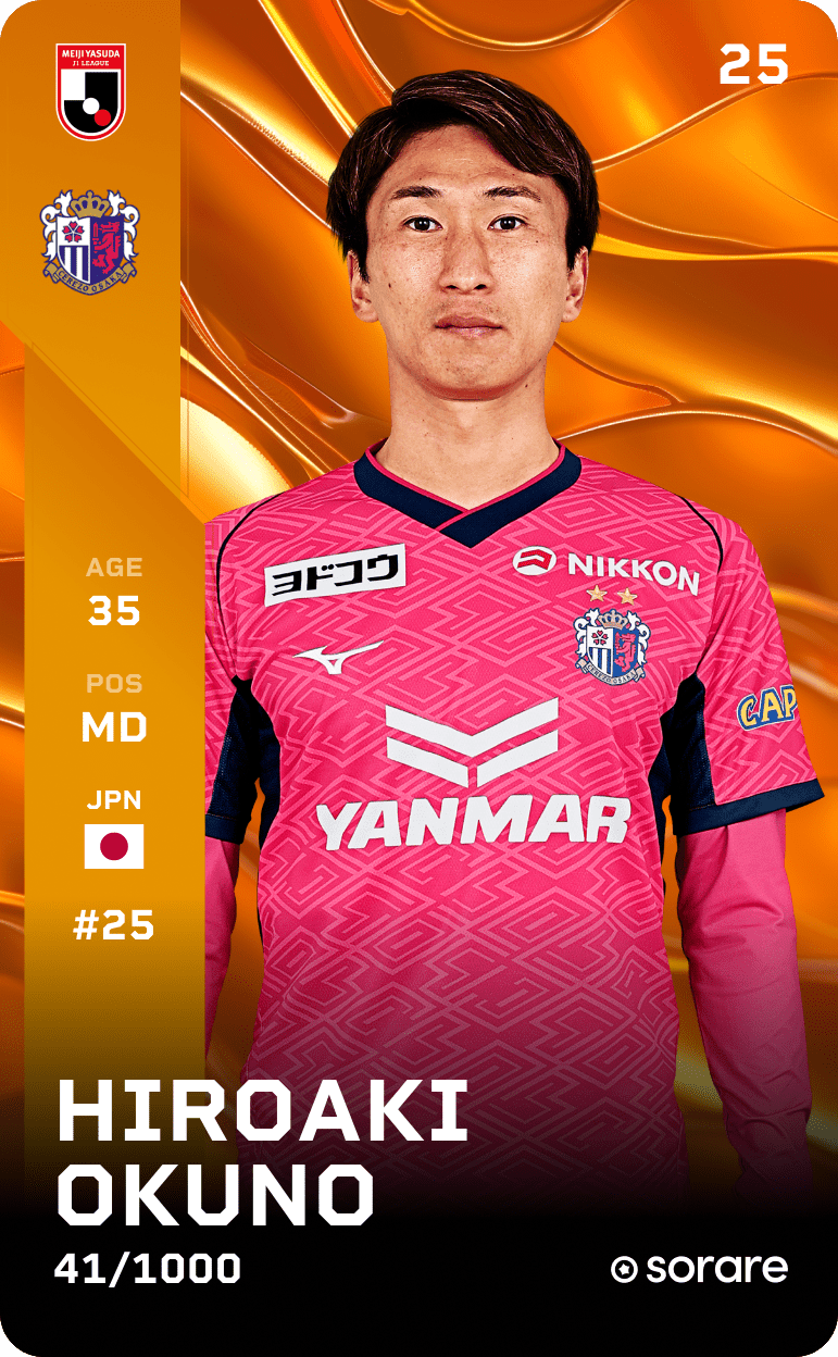 Hiroaki Okuno 2025-26 • Limited 41/1000