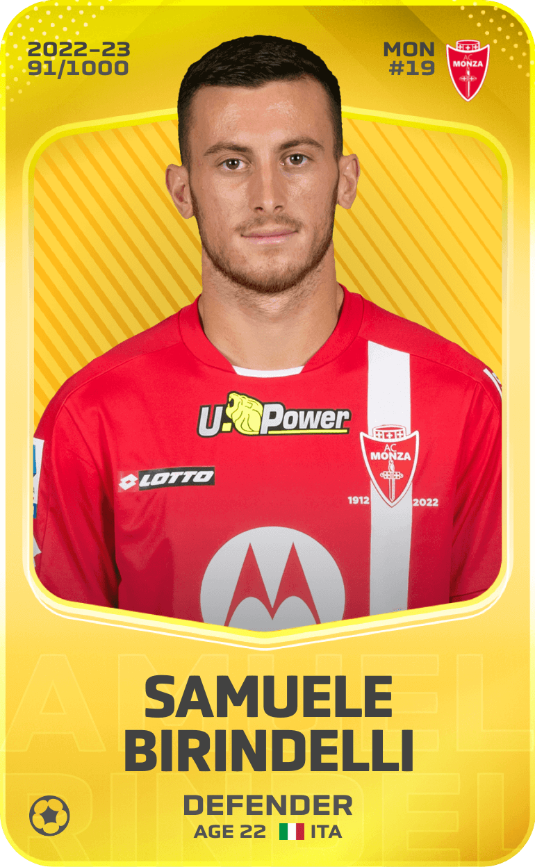 Samuele Birindelli 2022-23 • Limited 91/1000