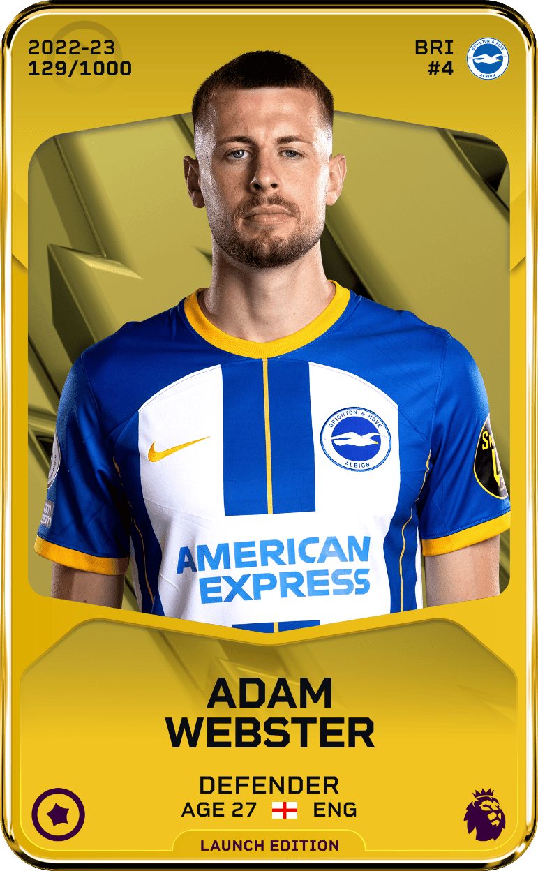 Adam Webster 2022-23 • Limited 129/1000