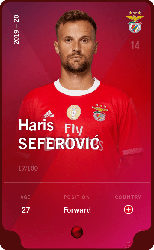 Haris Seferović 2019-20 • Rare 17/100