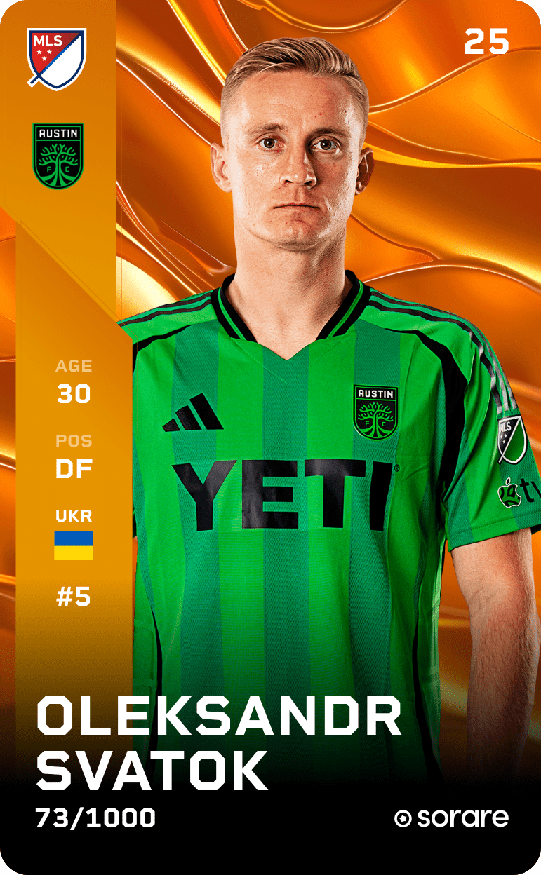 Oleksandr Svatok 2025-26 • Limited 73/1000