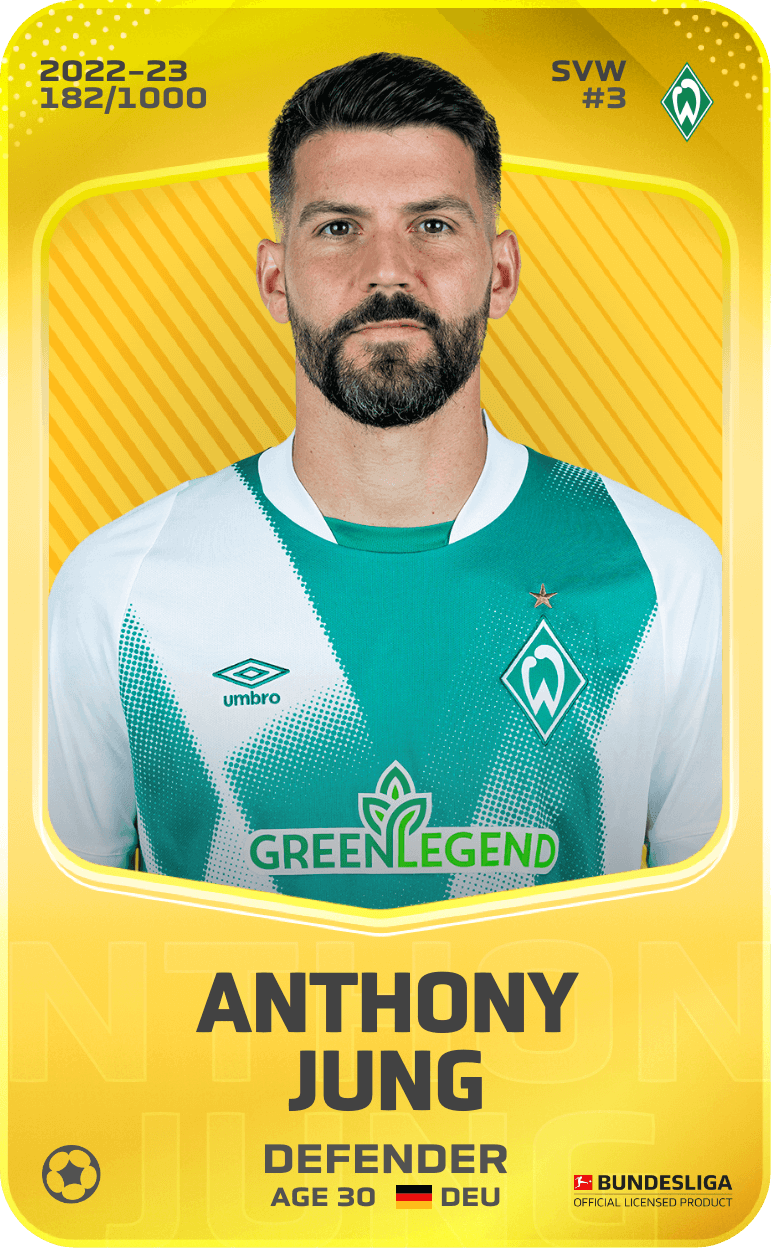 Anthony Jung 2022-23 • Limited 182/1000