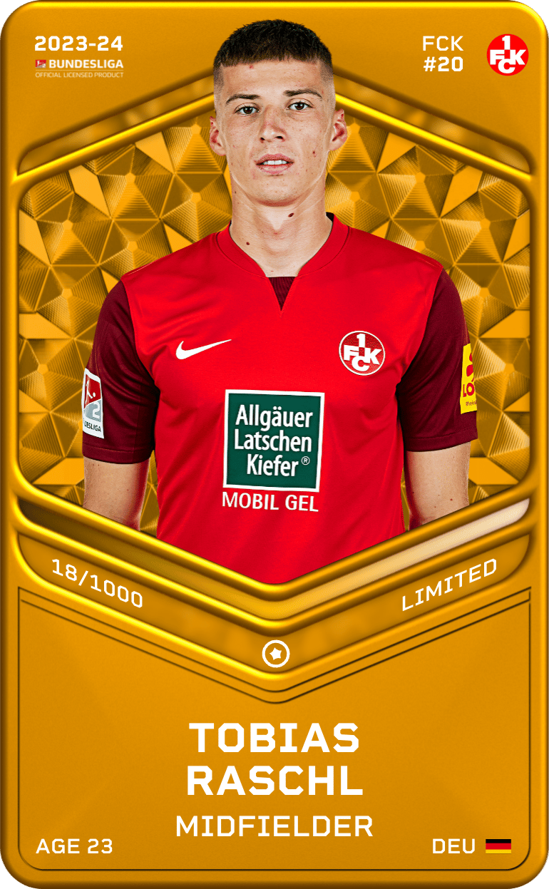 Tobias Raschl 2023-24 • Limited 18/1000