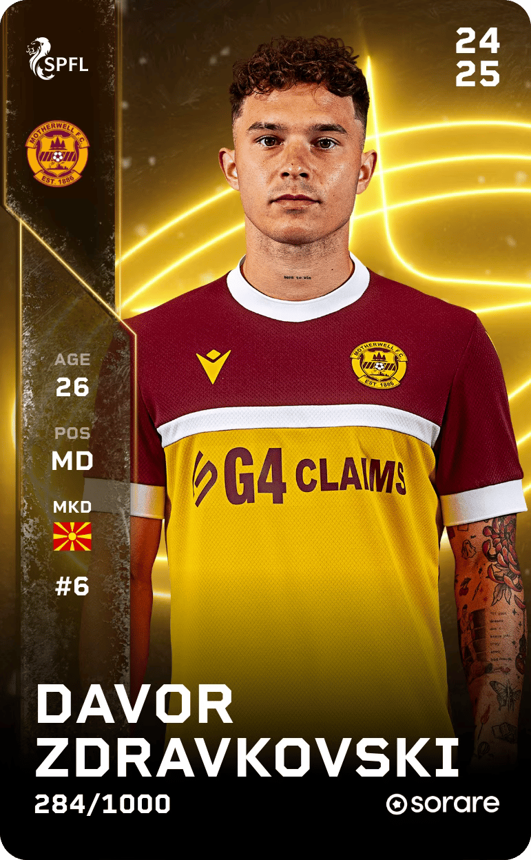 Davor Zdravkovski 2024-25 • Limited 284/1000