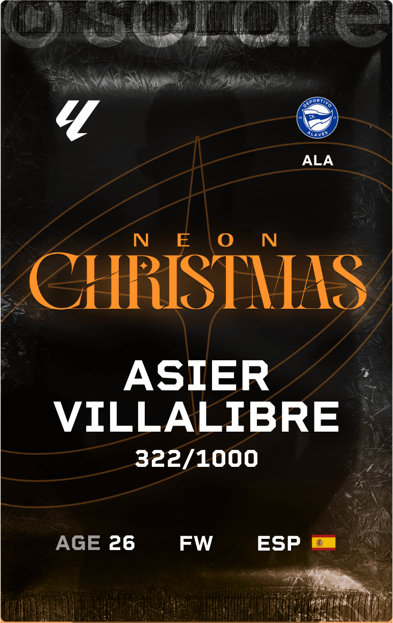 Asier Villalibre 2024-25 • Limited 322/1000