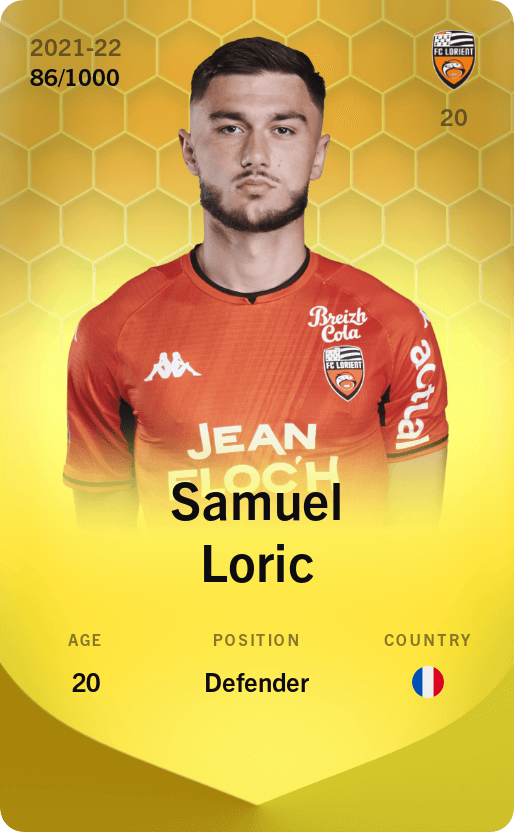 Samuel Loric 2021-22 • Limited 86/1000