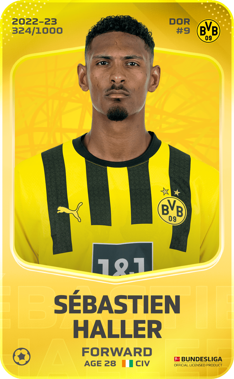 Sébastien Haller 2022-23 • Limited 324/1000