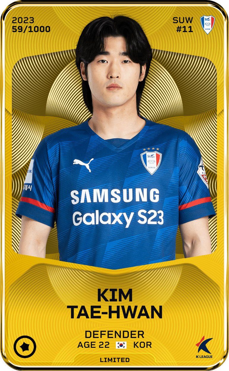 Kim Tae-Hwan 2023-24 • Limited 59/1000