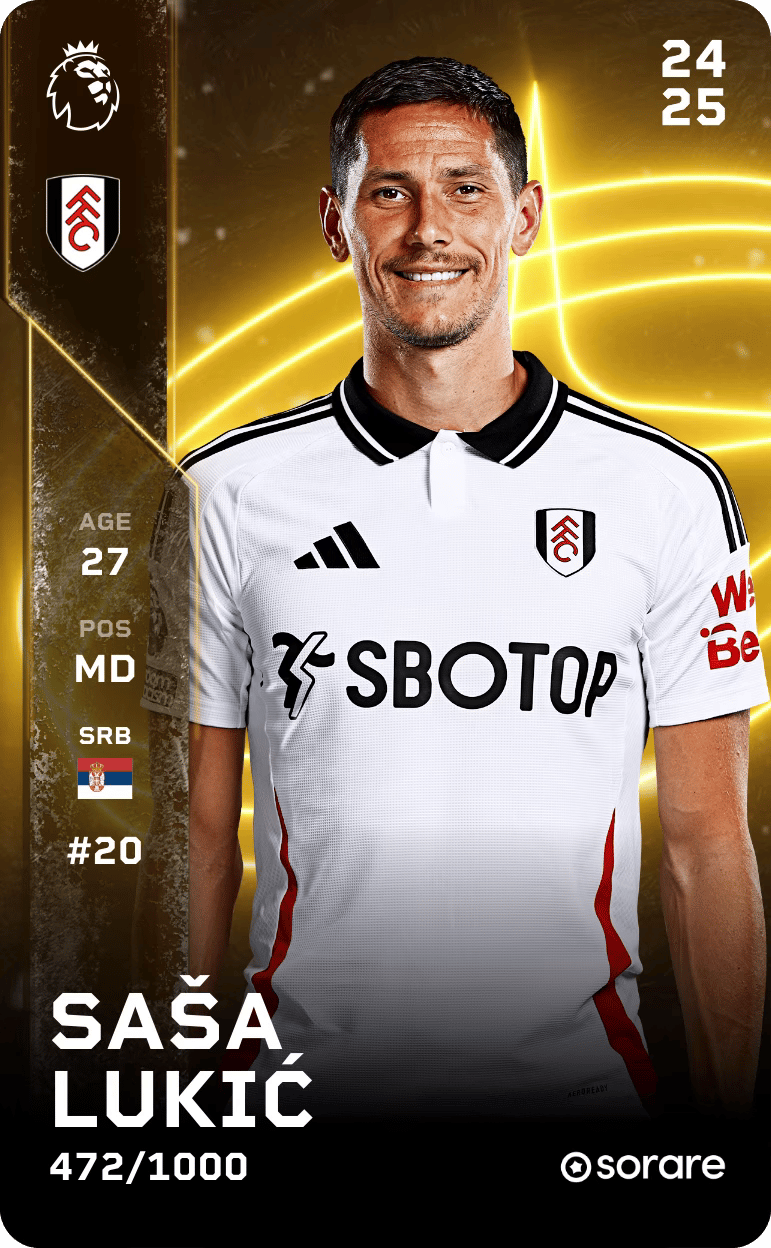 Saša Lukić 2024-25 • Limited 472/1000
