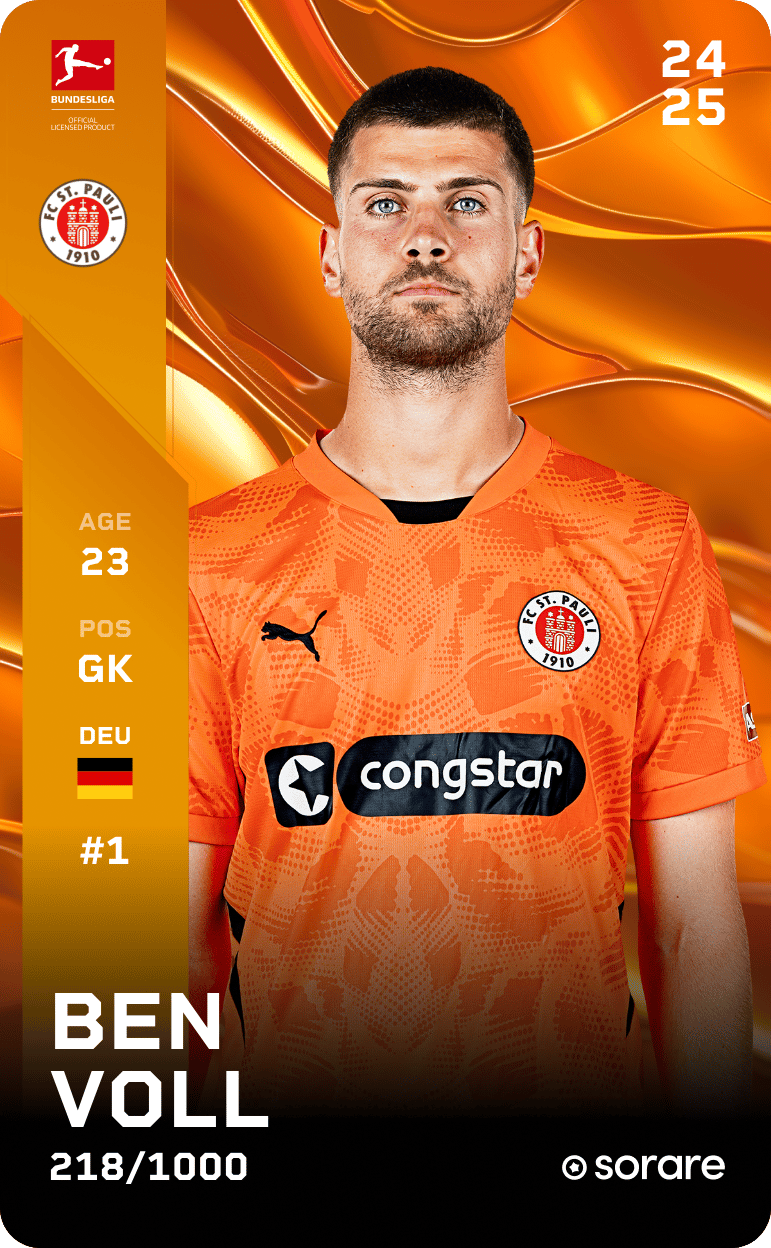 Ben Voll 2024-25 • Limited 218/1000