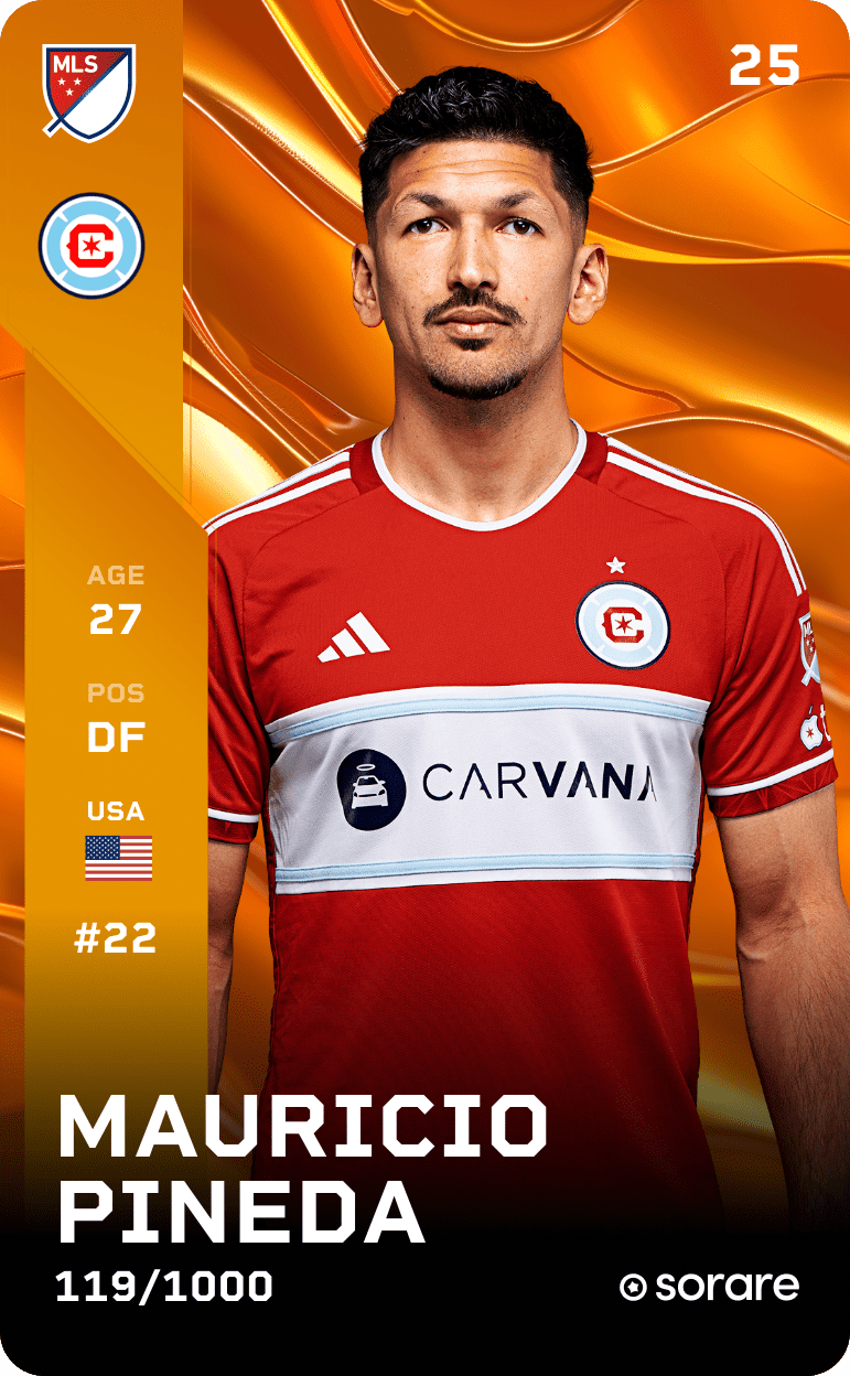 Mauricio Pineda 2025-26 • Limited 119/1000