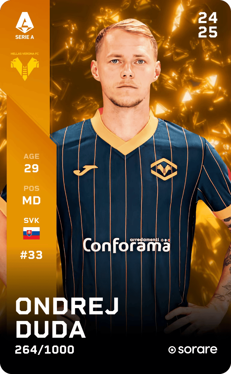 Ondrej Duda 2024-25 • Limited 264/1000