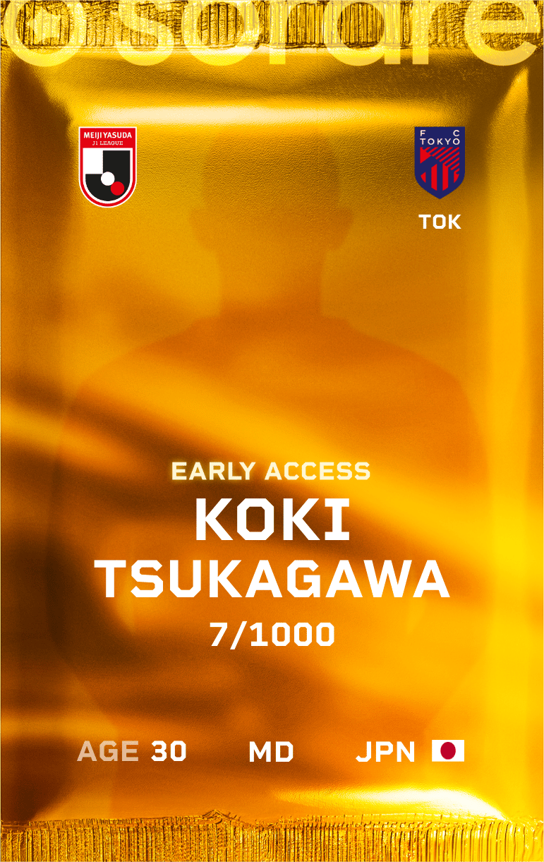 Koki Tsukagawa 2025-26 • Limited 7/1000