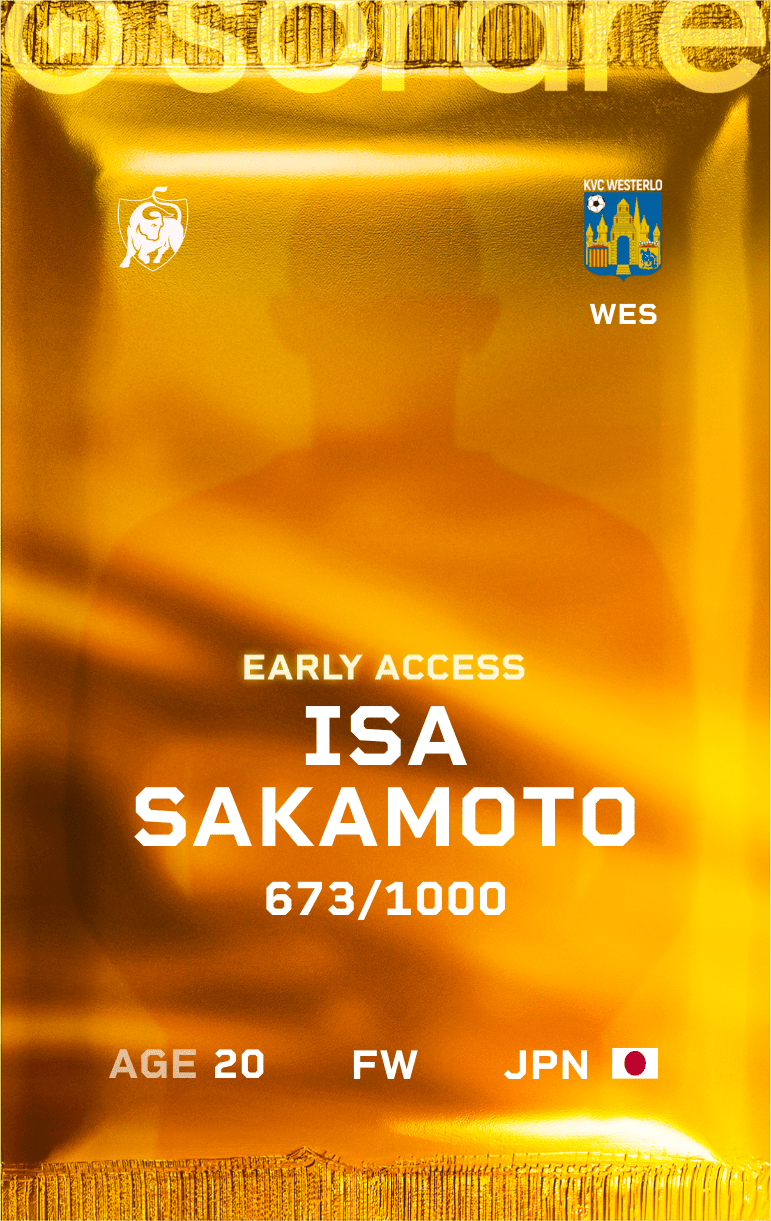 Isa Sakamoto 2024-25 • Limited 673/1000