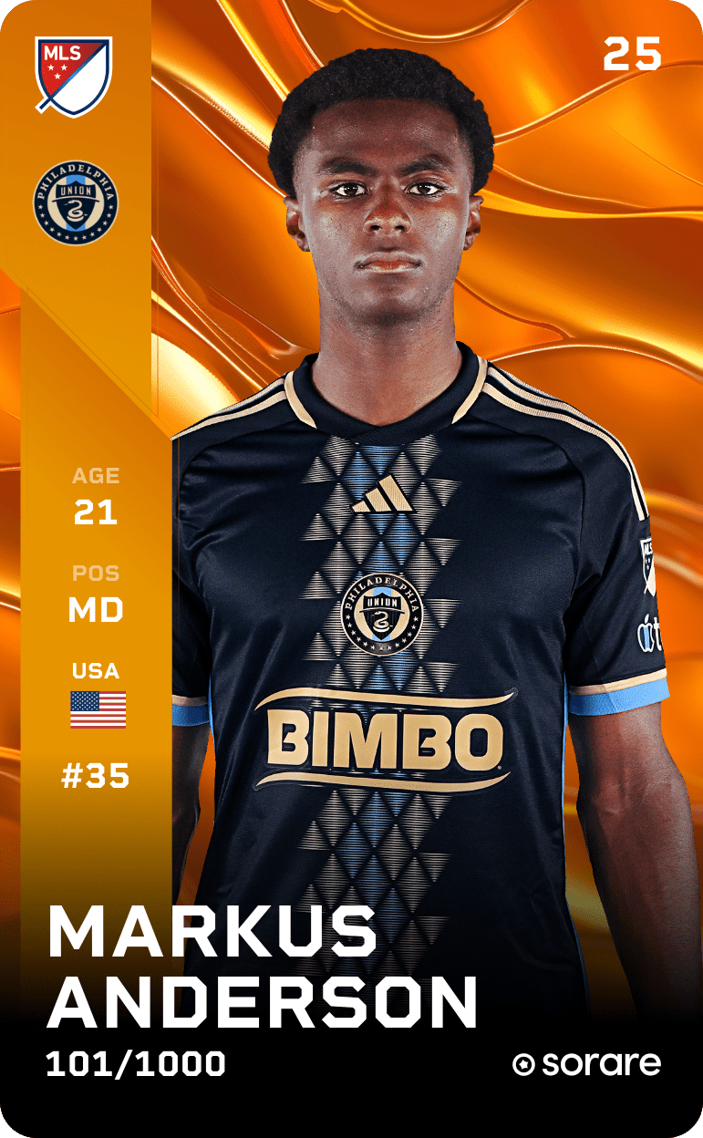 Markus Anderson 2025-26 • Limited 101/1000